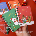 Cuaderno de Navidad A5 Simple Encantador Cuaderno Estudiante